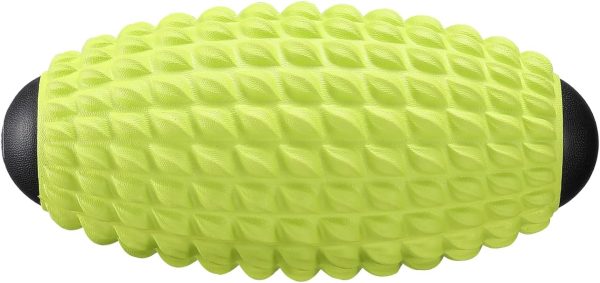 Massage Roller, Deep Tissue Massage for Myofascial Release, Muscle Roller for Exercise and Workout Recovery , Alleviating Neck, Back, Legs, Foot or Muscle Tension - Green