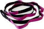 Yoga Strap for Stretching, 12 Loops Multi-Loop Strap, Non-elastic Band Stretch Strap for Yoga, Exercise, Physical Therapy, Pilates, Dance and Gymnastics with Carry Bag