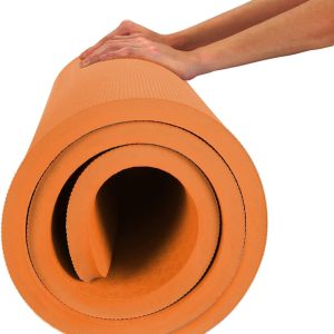 4/5 inch TPE Yoga Mat Fitness & Exercise Mats Large Size 72"L x 32"W Non-Slip Anti-Tear For Women Men