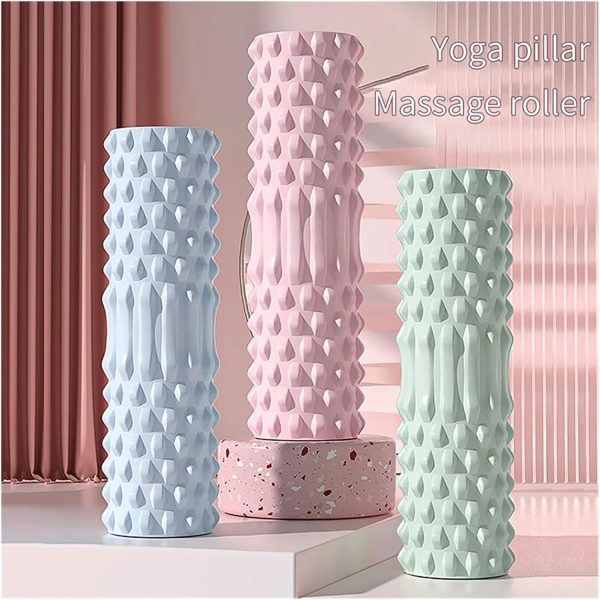 Foam Rollers For Muscle Massage - HIGH-Density Back Foam Roller For Back Pain Relief & Muscle Recovery In Legs & Arms