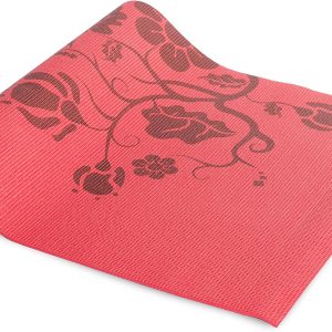Yoga Mat with Floral Pattern